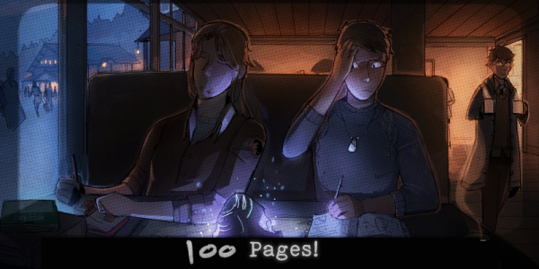 Hollow Trails Reaches 100 pages!